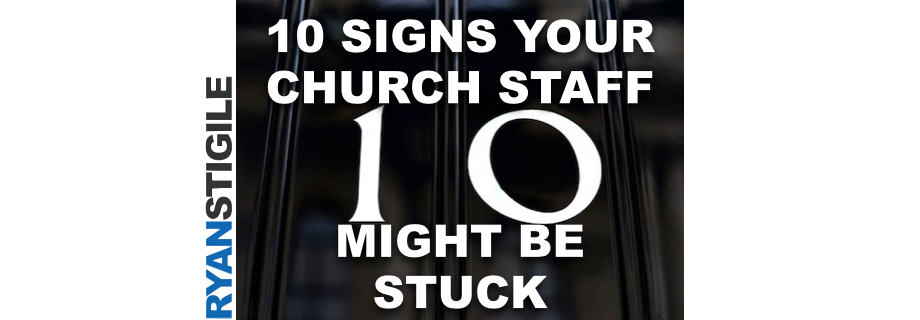 10 Signs Staff Stuck